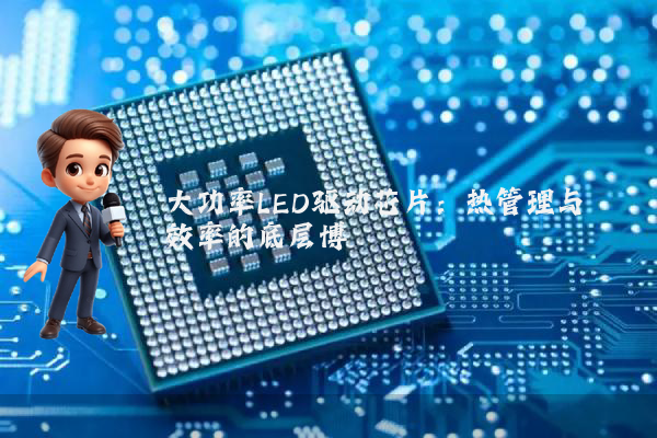 大功率LED驱动芯片:热管理与效率的底层博弈