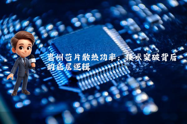 惠州芯片散热功率:技术突破背后的底层逻辑
