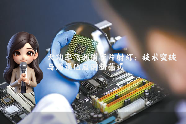 大功率飞利浦芯片射灯:技术突破与场景化应用新范式