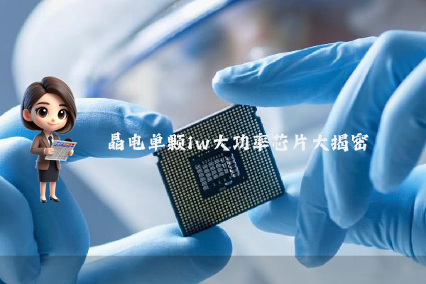 晶电单颗1w大功率芯片大揭密